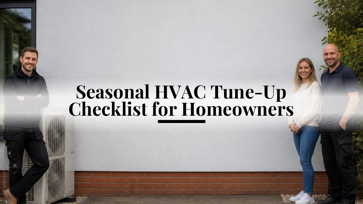 Seasonal HVAC Tune-Up Checklist for Homeowners